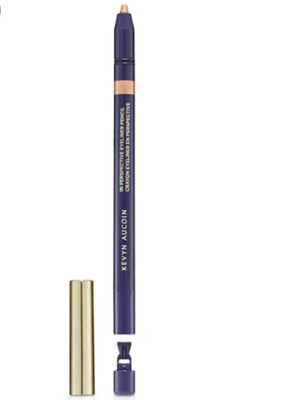 Kevyn Aucoin In Perspective Gold Buildable Oil- & Waterproof Eyeliner Pencil - Picture 2 of 7